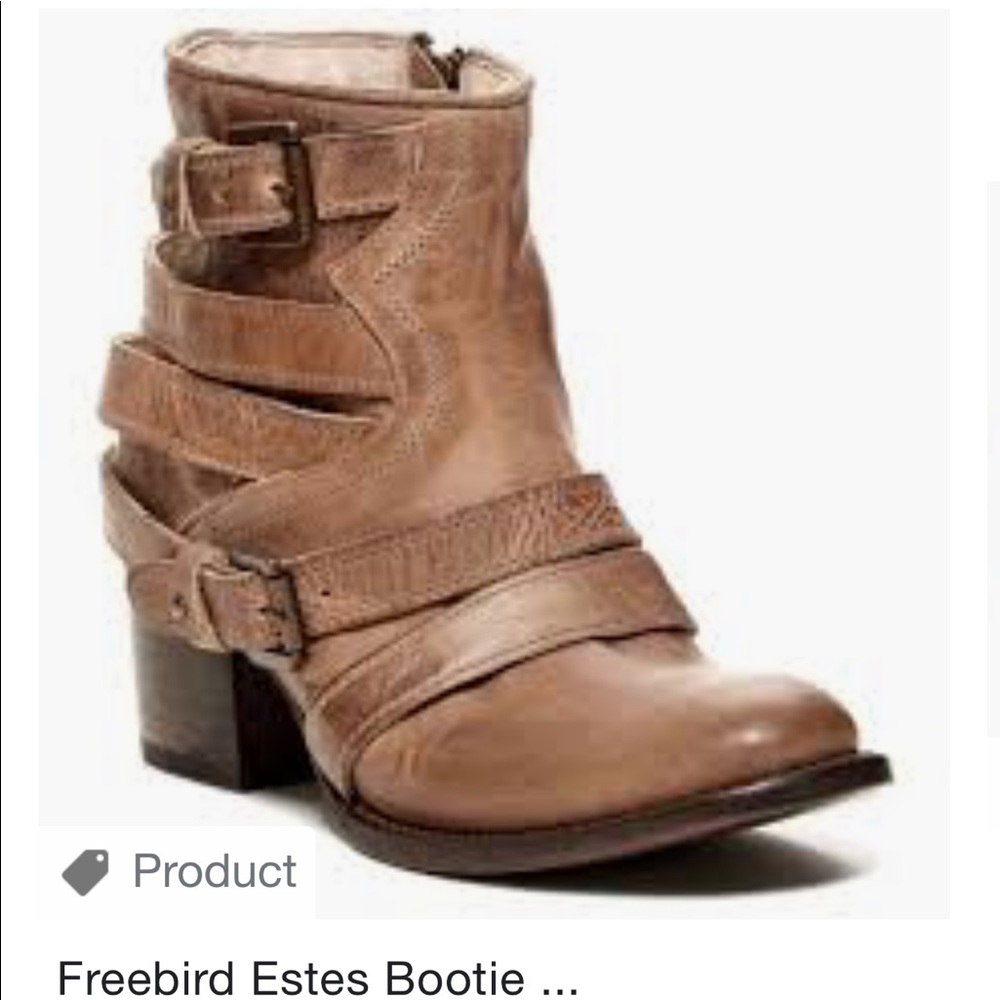 ❌SOLD❌Freebird cognac leather boots